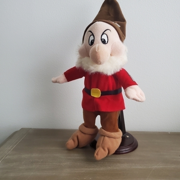 Disney Grumpy Bean Bag Plush Toy - Picture 2 of 10